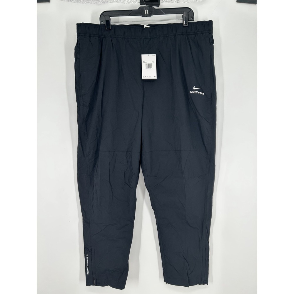 Nike Pro‎ Therma Fit ADV Training Pants Mens 2XL Nylon Straight Leg HV3803-010